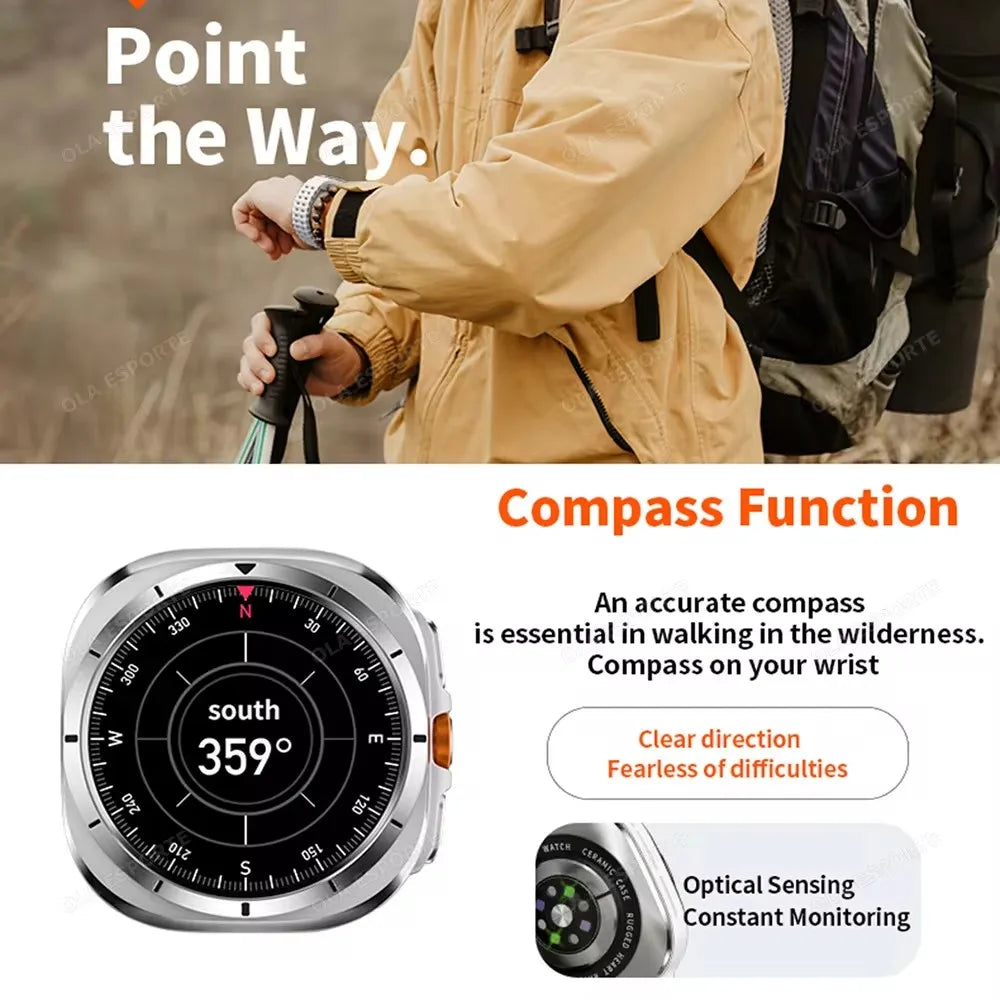 Relaxxify Samsung Galaxy Watch Ultra – Ultimate Smartwatch for Fitness, Health, and Connectivity