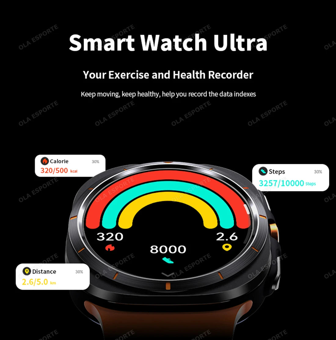 Relaxxify Samsung Galaxy Watch Ultra – Ultimate Smartwatch for Fitness, Health, and Connectivity