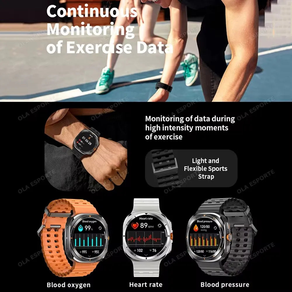 Relaxxify Samsung Galaxy Watch Ultra – Ultimate Smartwatch for Fitness, Health, and Connectivity